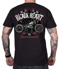 Футболка BLACK HEART Chopper Race - Чёрный