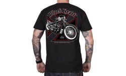 Marškinėliai BLACK HEART Grinder - Juoda