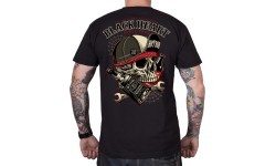 T-Shirt BLACK HEART Commander - Black