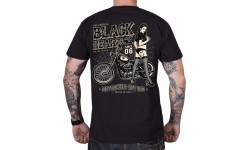 Футболка BLACK HEART Chopper Pussy - Чёрный