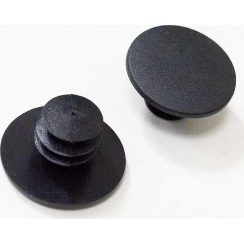 Handlebar plugs for thick-walled handlebars