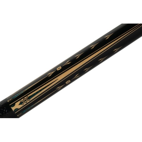 Billiard Cue, Pool, Classic Vulcan-1, 3D Grip, 5/16x18