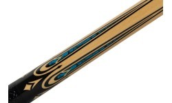 Billiard Cue, Pool, Classic Vulcan-2, 3D Grip, 5/16x18