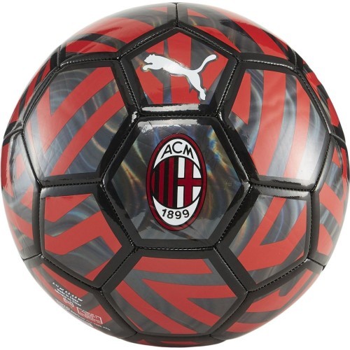 Puma ACM Fan Ball Football Black Red 084043 01