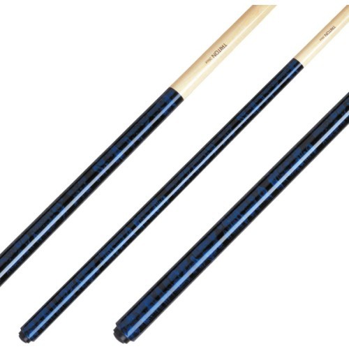 Billiard Cue Classic Triton TRI-3, blue, one-piece, Pool