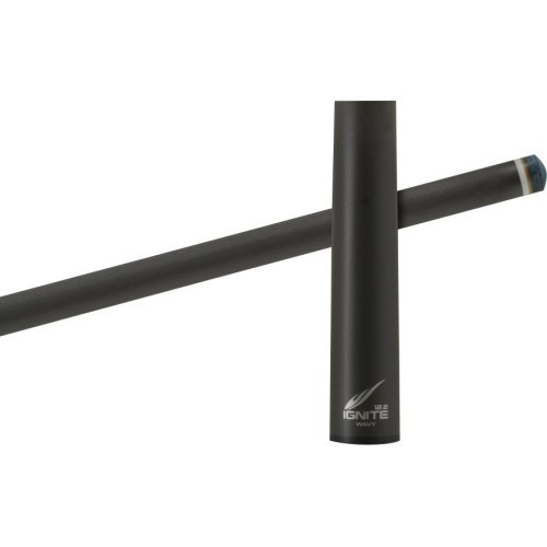 Biliardo lazdos viršūnė Pool Ignite Carbon, 12,2 mm, banguota jungtis, 30 colių