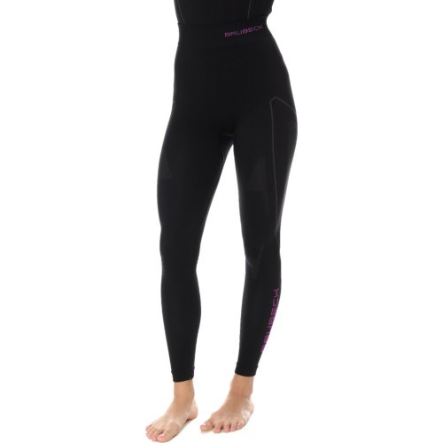 Women’s Thermal Pants Brubeck Thermo - Pink-Black