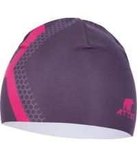 Спортивная шапка Attiq Lycra Thermo - Вертикальный розовый