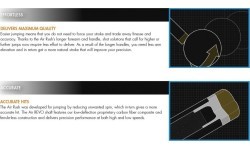 Billiard Cue, Pool, Predator Air Rush Red NW, three-part, Uni-Loc