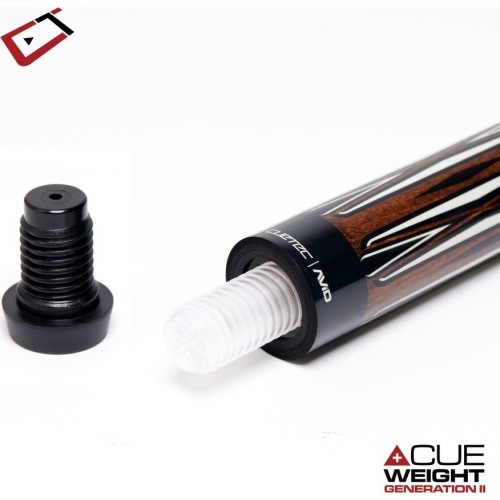 Бильярдный кий Cuetec AVID Proof Black LTC, 3/8x14, 11.75 мм