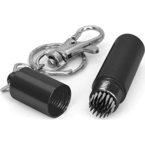 Cue Tip Scuffer, Tip Tacker, Hedgehog, black