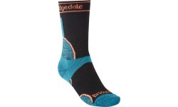 Женские носки из мериноса Trail Run T2 Sport Crew, чёрные, S - 845