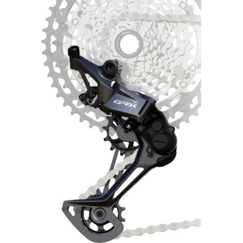 Shimano GRX RD-RX822-SGS Shadow+ Rear Derailleur, long cage, 1x12