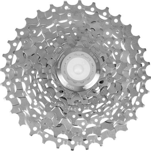 Задняя кассета Shimano Deore XT CS-M770 // 11-32T, 9 скоростей