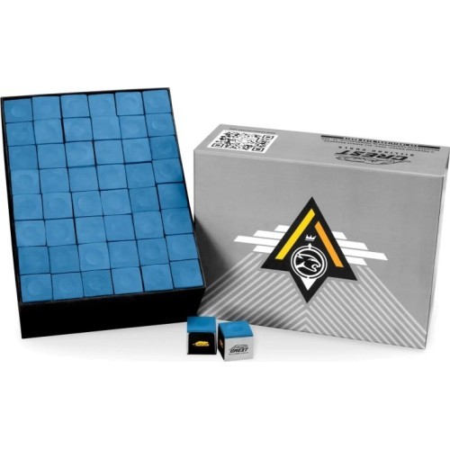 Cue Chalk, Predator Crest, Blue, 144 pc. Pack