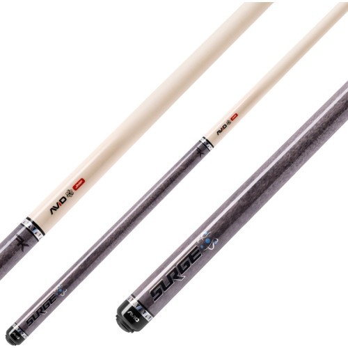 Бильярдный кий Cuetec Avid Surge Jump, пул, серый, 3/8x14