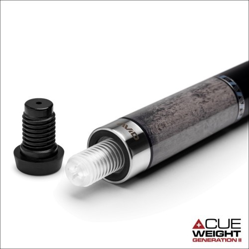 Biliardo lazda Cuetec Avid Surge Break, pilka, 3/8x14