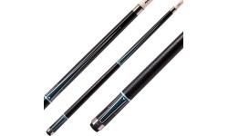 Бильярдный кий Cuetec Opt-X, Pool, бирюзовый, 3/8x14, 12,75 мм
