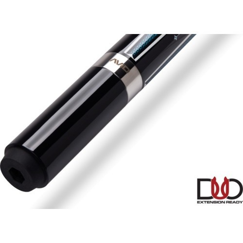 Billiard Cue, Pool, Cuetec Opt-X, Teal, 3/8x14, 12.75mm