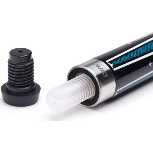 Бильярдный кий Cuetec Opt-X, Pool, бирюзовый, 3/8x14, 12,75 мм