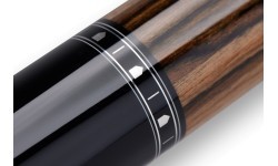 Billiard Cue, Pool, Cuetec Cynergy Truewood Gen 2, ebony II NW, 3/8x14, 11.8mm