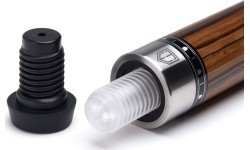 Billiard Cue, Pool, Cuetec Cynergy Truewood Gen 2, ebony II LTW, 3/8x14, 12.5mm