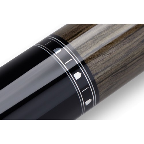 Biliardo lazda Cuetec Cynergy Truewood Gen 2, riešutmedis II NW, 3/8x14, 12,5 mm