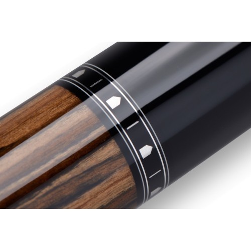 Бильярдный кий Cuetec Cynergy Truewood Gen 2, эбеновое дерево I NW, 3/8x14, 12.5mm