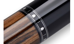 Billiard Cue, Pool, Cuetec Cynergy Truewood Gen 2, ebony I NW, 3/8x14, 11.8mm