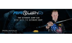 Biliardo lazda Predator Air Rush Jump, Sport Wrap, trijų dalių, balta, Uni-Loc