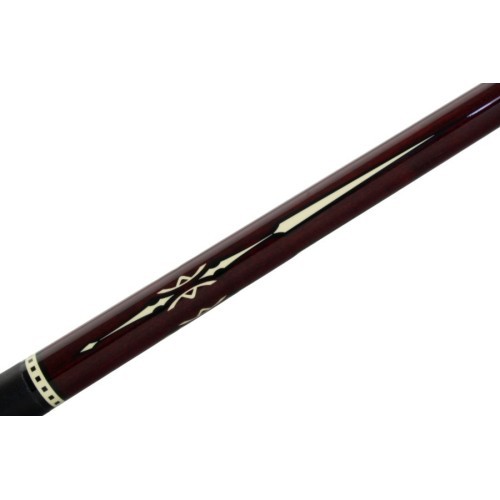 Biliardo lazda Cuetec Warrior, bordo, 3/8x14