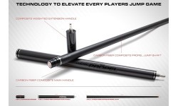 Billiard Cue, Pool, Cuetec Jump Cynergy Propel, Ghost Edition, quick release