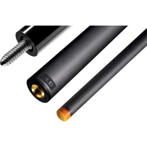 Cue Shaft, Pool, Predator Revo 11.8mm, 5/16x14, Black Vault Plate