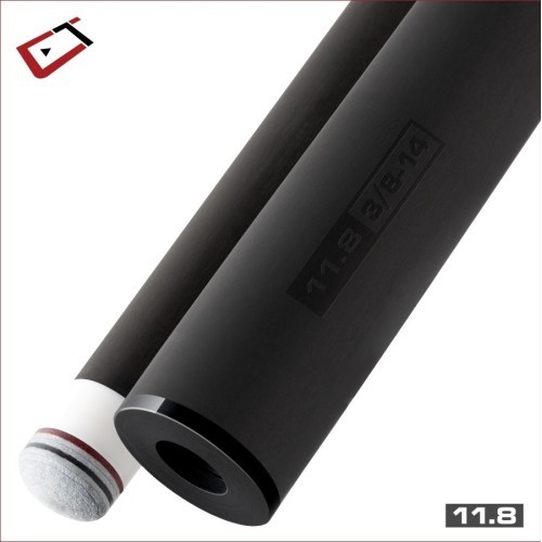 Шафт для бильярдного кия пул Cuetec Cynergy CT-15K Carbon, 3/8x14, соединение 21,3 мм, 11,8 мм