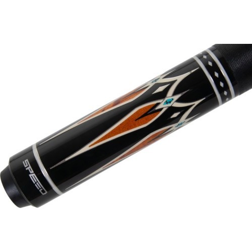 Billiard Cue, Pool, Classic "Speed-3", Irish Linen, fits Uni-Lock