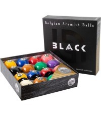 Biliardo kamuoliukų rinkinys Aramith Tournament Pro Cup TV Black, pulas, 57,2 mm