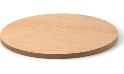 Flat washer for table legs, MDF 115mm diameter, 5mm thickness