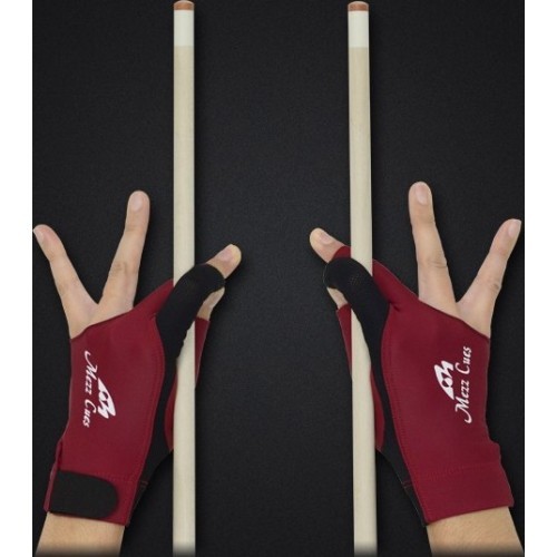 Billiard Glove, Mezz MGR-R, Burgundy, L&XL