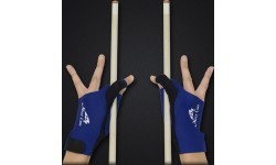 Billiard Glove, Mezz MGR-A, Navy-Blue, L&XL