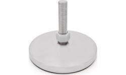 Billiard Table Leg Leveler, Pool, Dynamic III, 4 pcs., Adjustable, matt silver