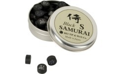 Cue Tip, Rei Samurai Black, 8 Layers, 14 mm, MAX