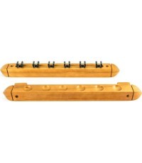Billiard Cue Rack Roman, oak, 40 cm, for 6 Clips