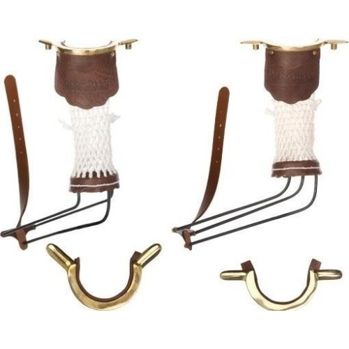 Pyramid Pockets with rails, Linen, Set of 6Pcs. for 68mm