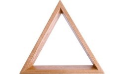 Triangle DKH1, solid wood, for balls 57.2mm
