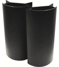 Lower Corner Cover Set for Eliminator & Triumph, black, 4Pcs