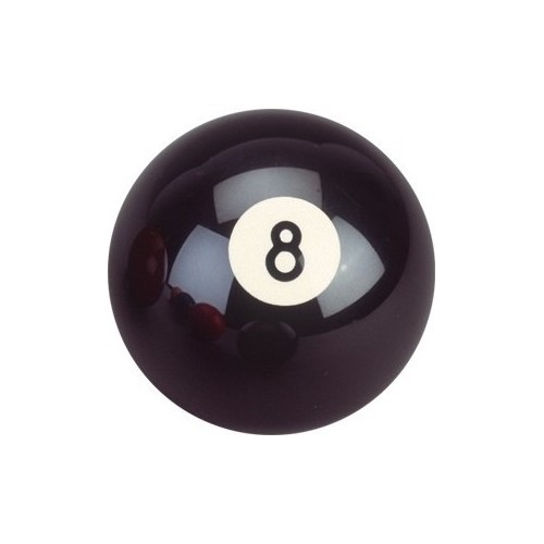 Classic Ball No 8, black, 57,2 mm