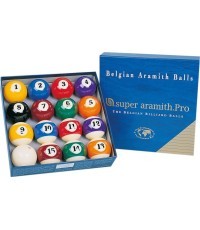 Biliardo kamuoliukų rinkinys Super Aramith Pro, 57,2 mm, Pool