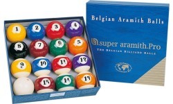 Biliardo kamuoliukų rinkinys Super Aramith Pro, 57,2 mm, Pool
