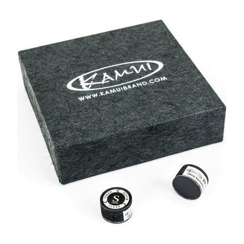 Lazdos antgalis Kamui Clear Black, 14 mm, minkštas (S)