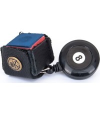 Chalk Holder with spool, 8, black